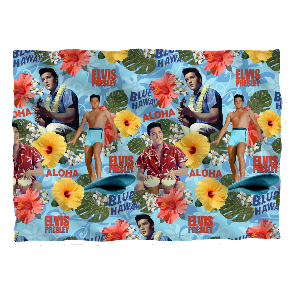 Elvis Presley Pink Lights Pillow Case